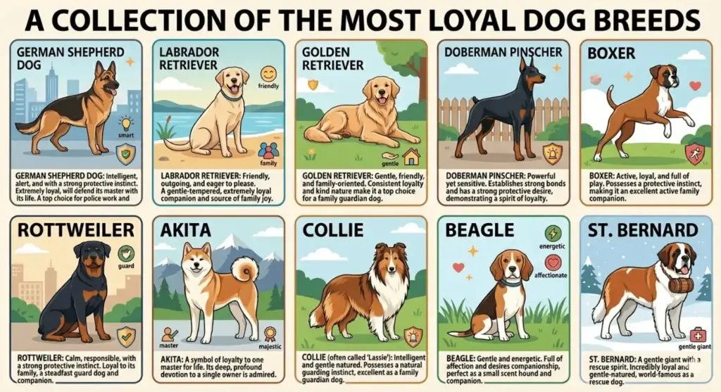 Most Loyal Dog Breeds All Breed Pic