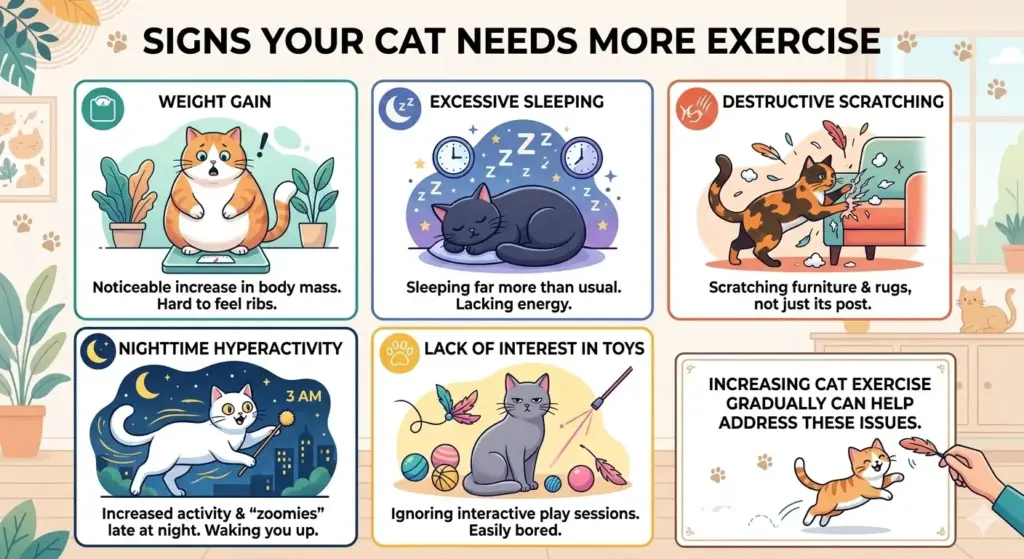 Cat Exercise The Ultimate Guide To A Fit And Happy Feline Signs Your Cat Needs More Exercise