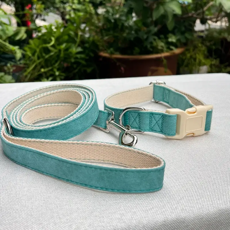 Dog Collar Harness And Leash Set (1)