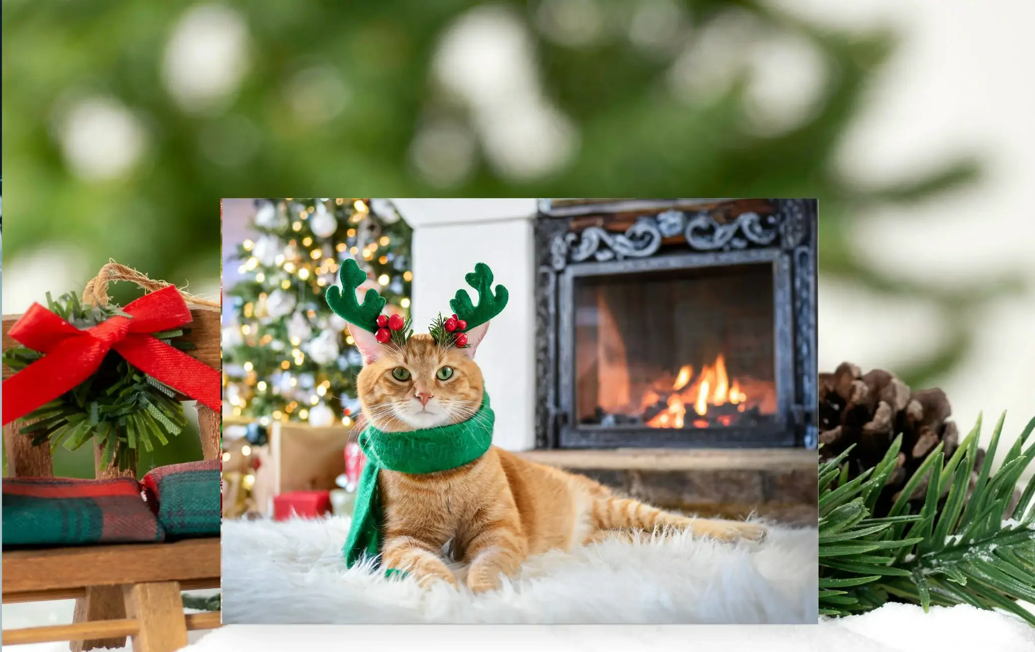Black Cat Christmas Sweater